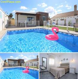 chalet con piscina