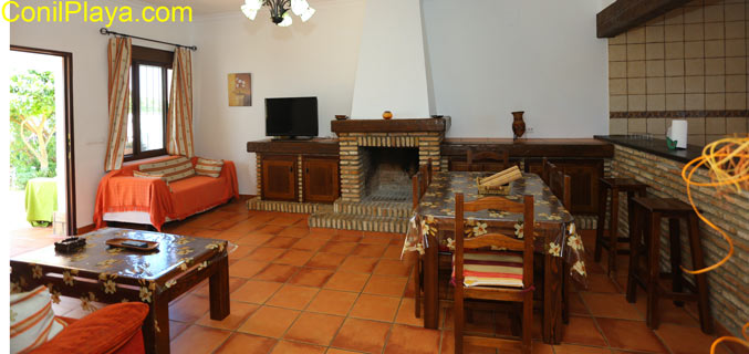 interior del chalet