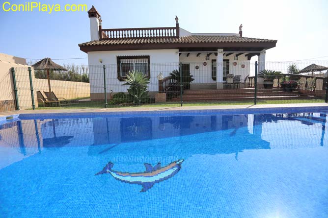 chalet con piscina privada