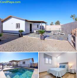 chalet en Conil con piscina privada en el Mayorazgo