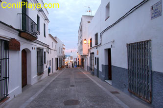 calle con ambiente