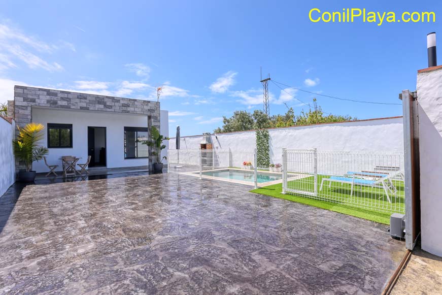 apartamento piscina conil