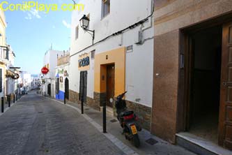 fachada de la casa en la calle tomas borrego