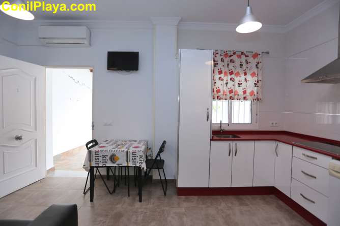 salon cocina aire acondicionado