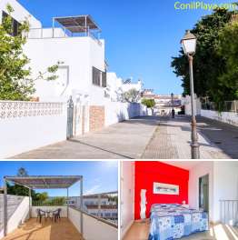 Estudio con terraza en zona tranquila