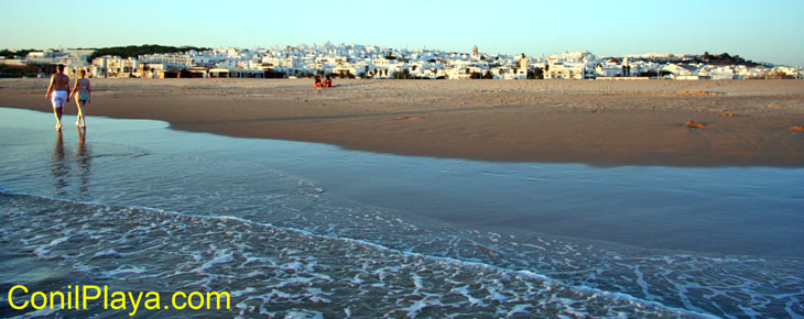 Conil visto desde los Bateles