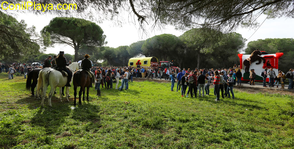 Foto realizada en enero de 2016 durante la Romeria de San Sebastian.