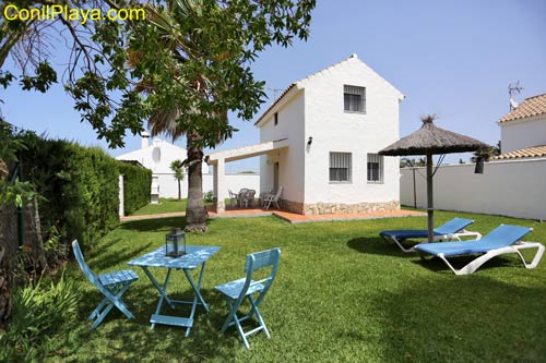 Casa en El Palmar en alquiler cerca de la playa.