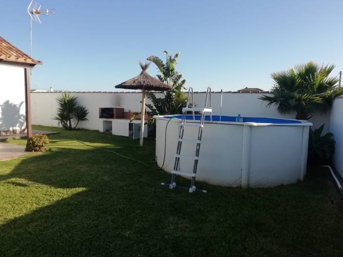 casa en el Palmar con piscina