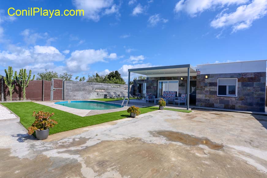 casa en el palmar piscina