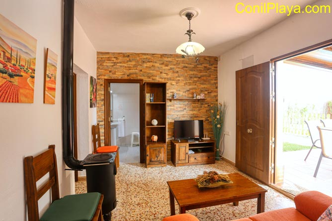 Distinta toma del salón en El Palmar