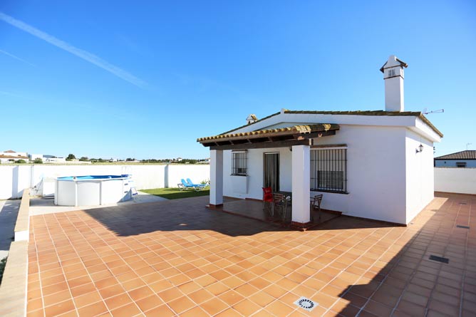 Chalet en El Palmar en zona tranquila y muy cerca de la playa.