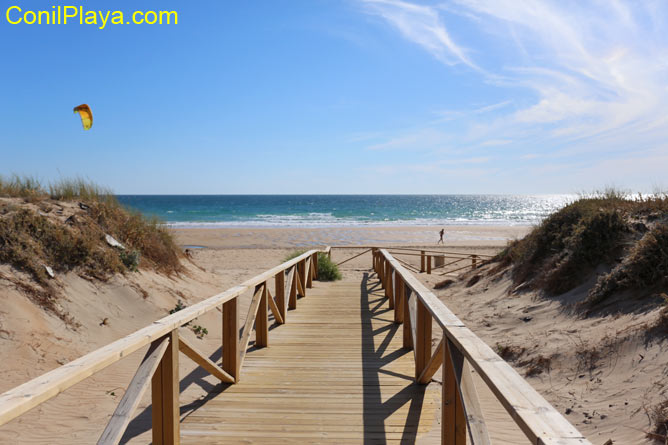 Alquiler en El Palmar casa con terraza cerca de la playa