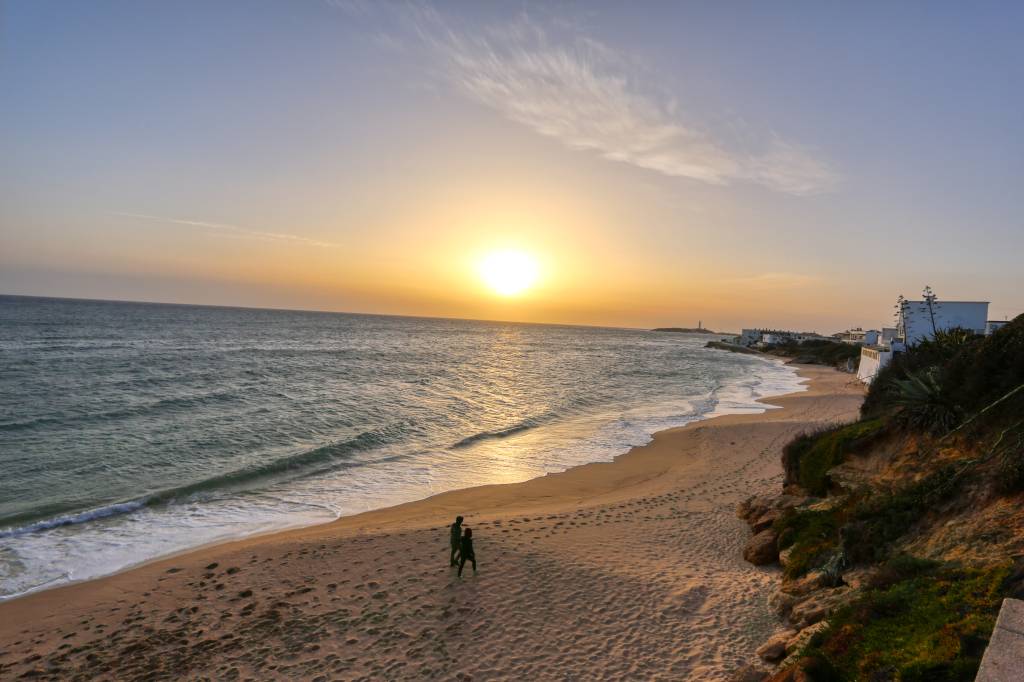 Playa de los caños de Meca.