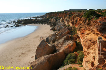 bajada a la Cala de Conil