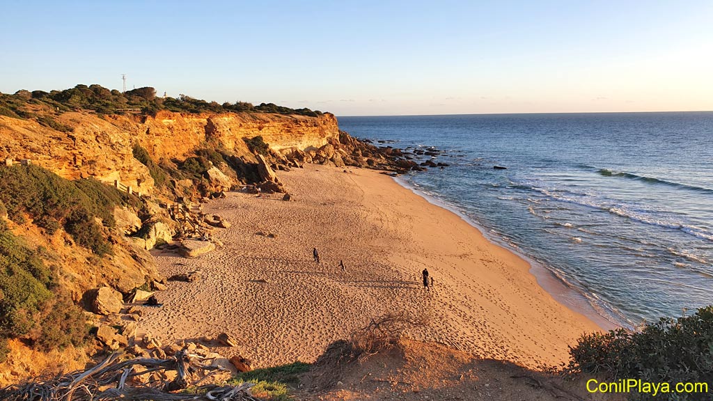 Cala Tio Juan de Medina, Conil. Diciembre 2020