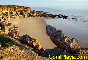 Cala de El Frailecillo, Calas de Roche - Conil.