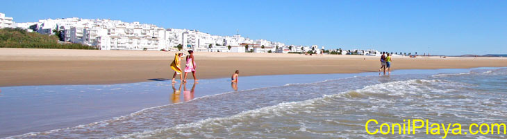 Playa de El Chorrillo el 12 de Octubre de 2009 (Excelente día de playa).