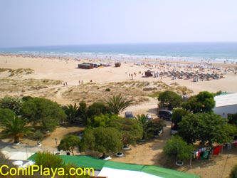 El Chorrillo y La playa de Los Bateles