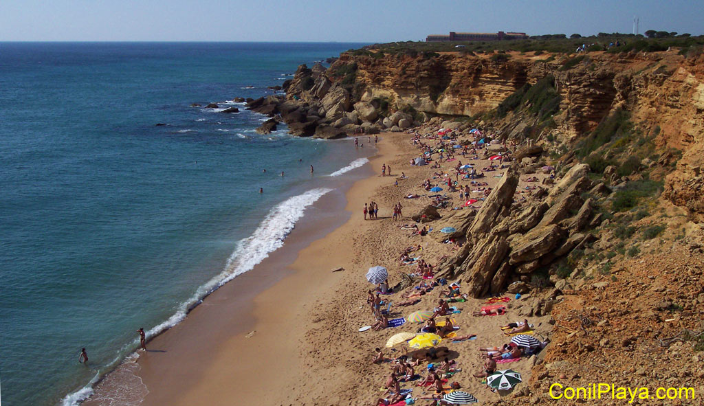 La cala en Marzo de 2006