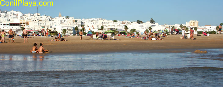 Playa de los Bateles, Conil. Septiembre de 2010.