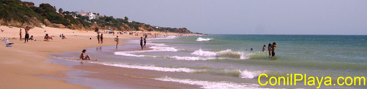 playa de Roche el 28 de agosto de 2008.