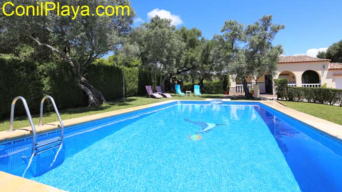 chalet en Vejer con piscina privada