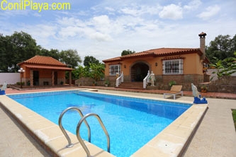 Chalet con piscina en alquiler cerca de Barbate y Vejer