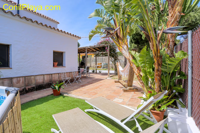 Chalet con piscina en alquiler en el Soto, cerca de Barbate y Vejer