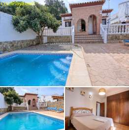 chalet con piscina privada cerca de Barbate