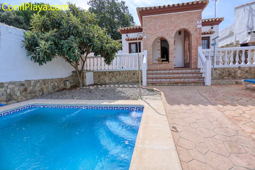 chalet con piscina en la Oliva, Vejer, cerca de Barbate