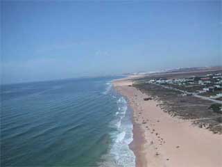 El Palmar visto desde un parapente.