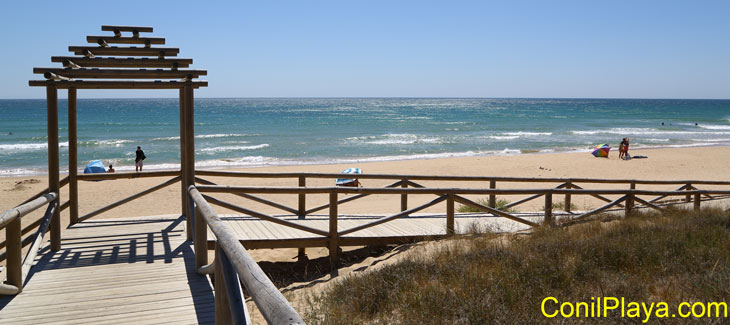 Playa del Palmar, cerca de Torre Nueva.