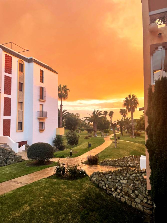 atardecer